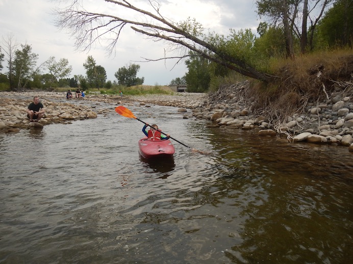 Boulder river kayak